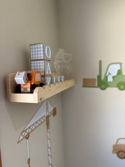 Lulu Scalloped Wall Shelf - Hide & Seek Kids - Scalloped - Wall - Shelf