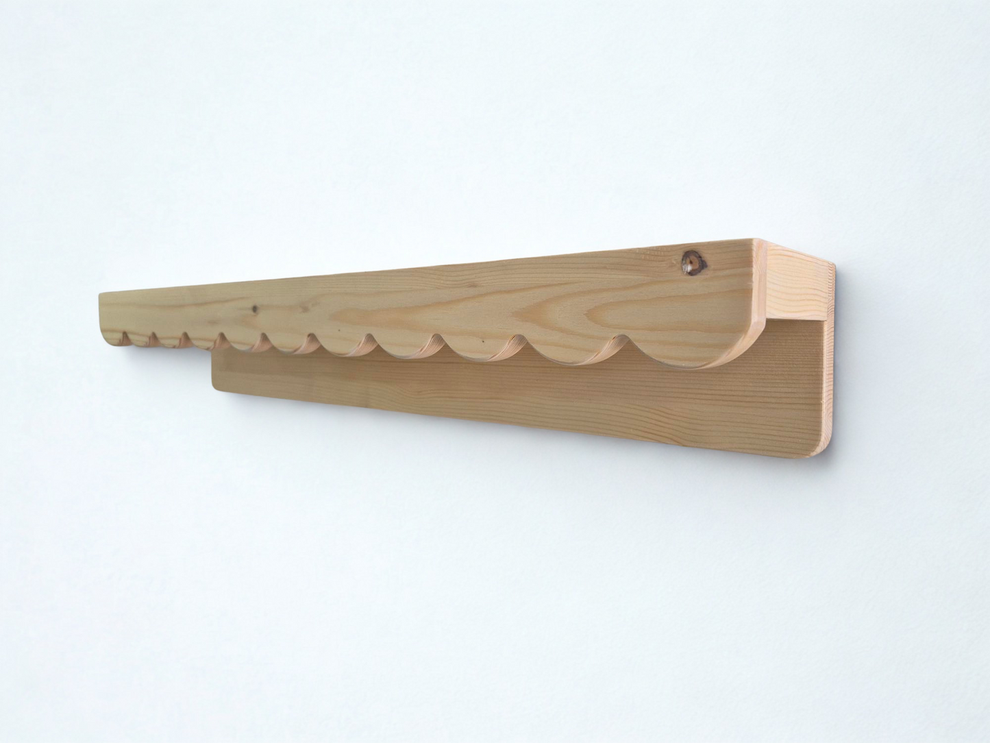 Lulu Scalloped Wall Shelf