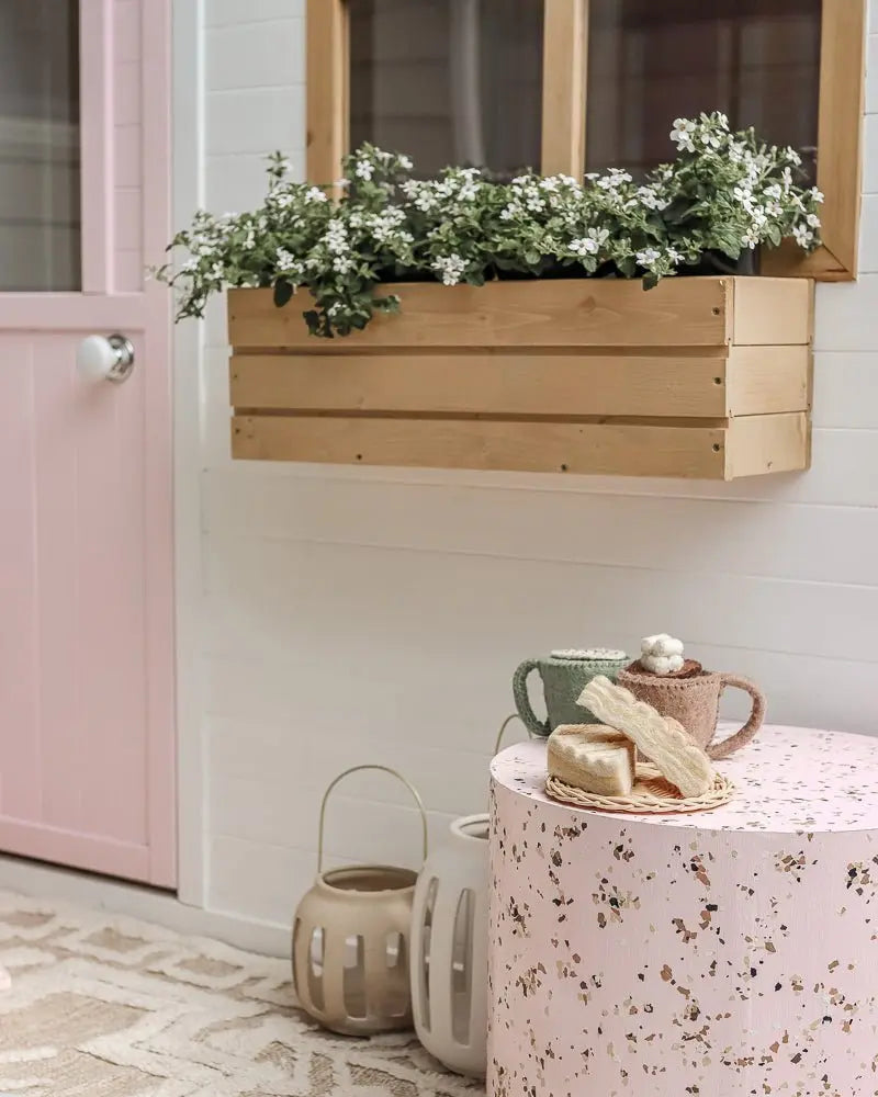 cubby house planter box Cubby House Flower Box Add-On