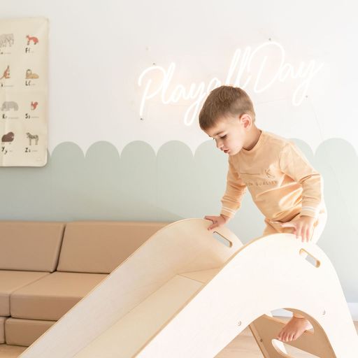 Galaxy Indoor Slide - Hide & Seek Kids - Galaxy_Slide_White