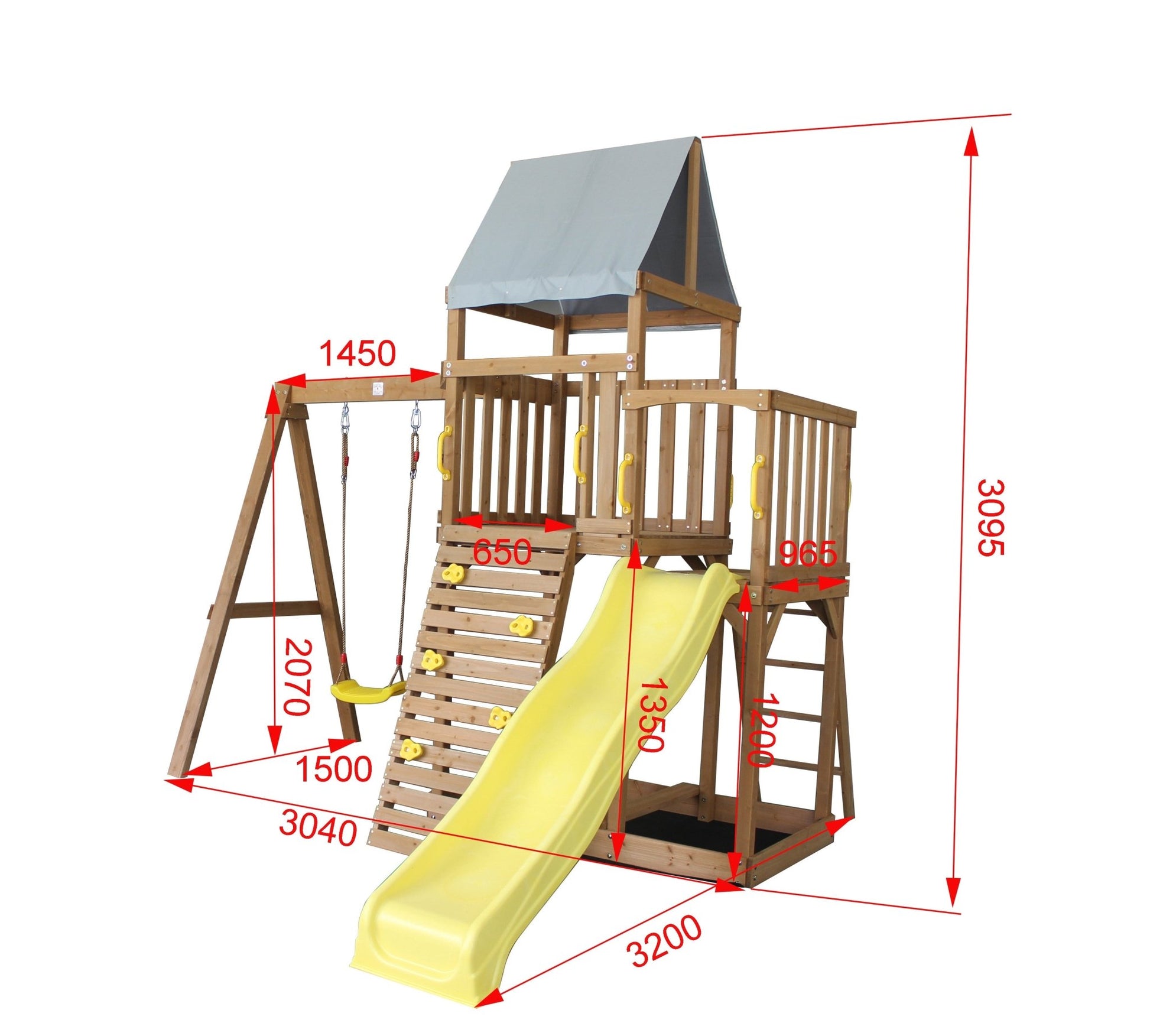 Georgia Swing Fort - Hide & Seek Kids - Georgia - Bundle