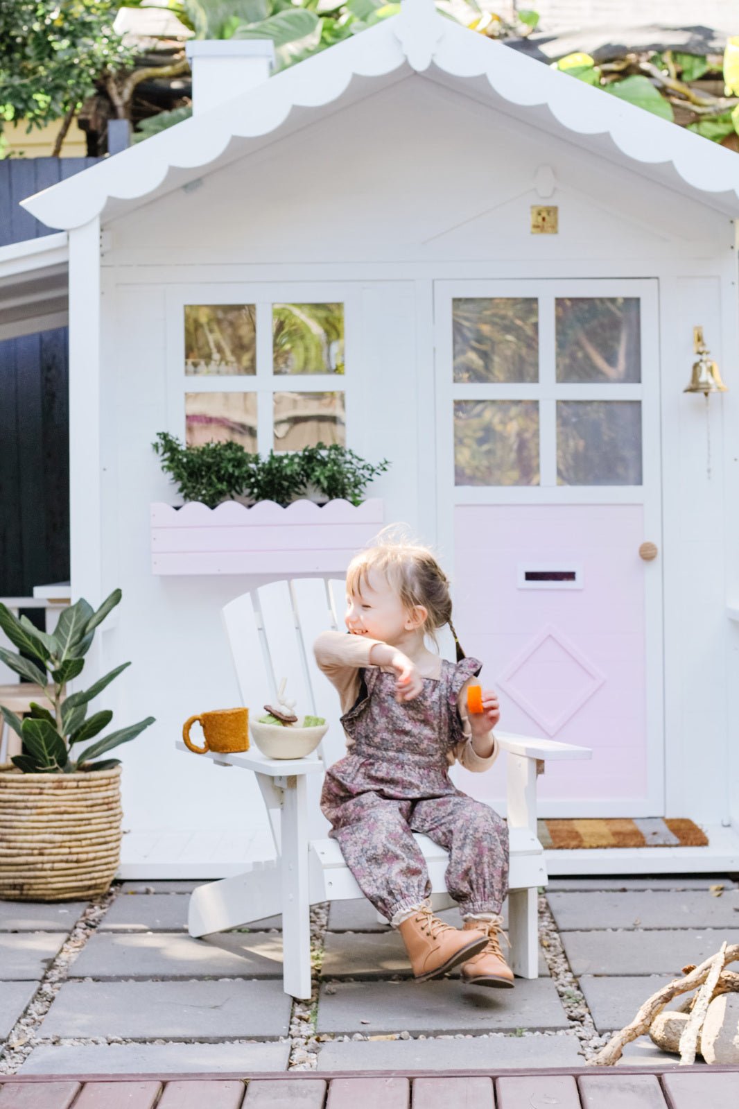 Kids Adirondack Chair - Natural Stain - Hide & Seek Kids - Adirondack_chair_kids