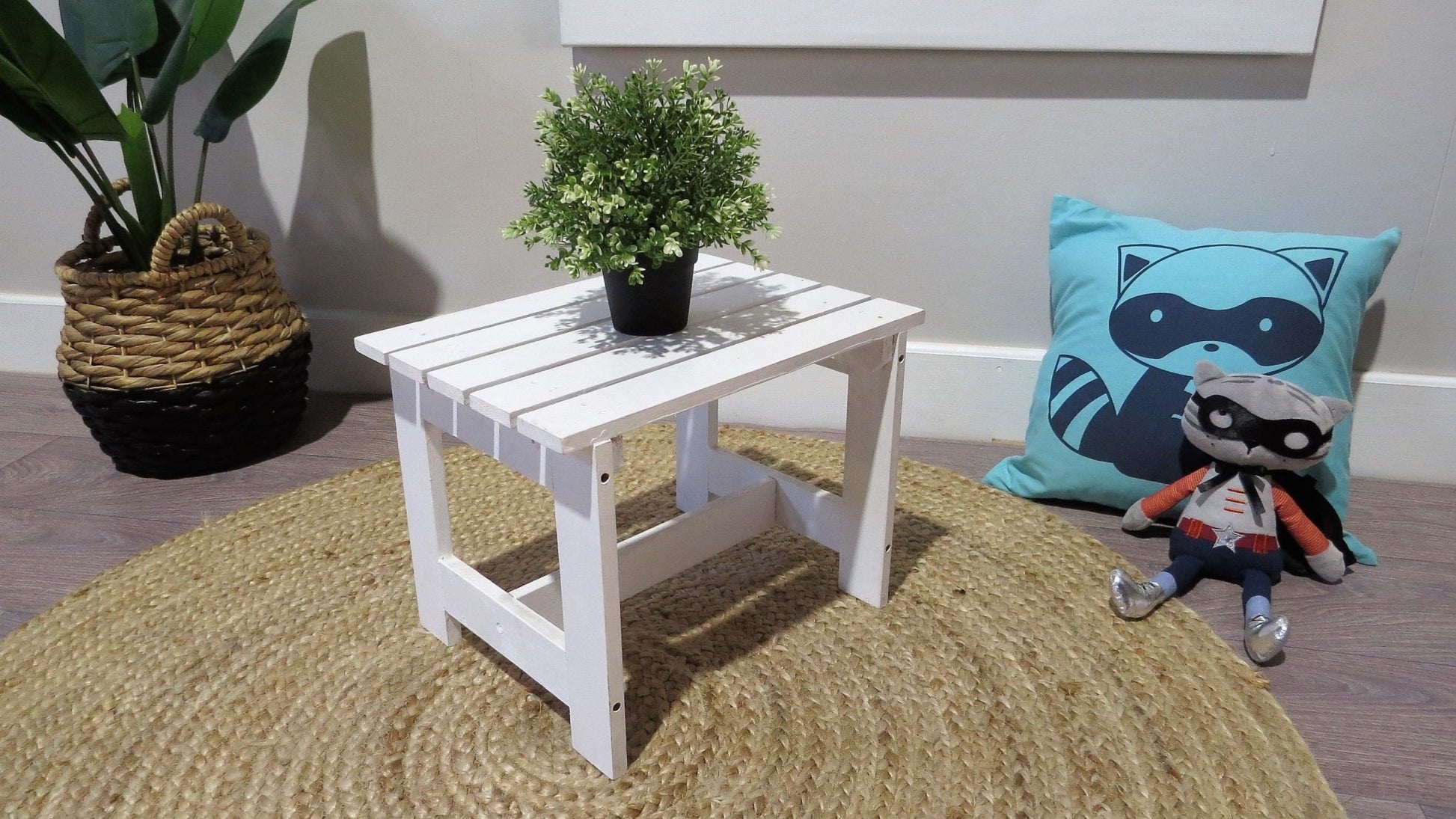 Kids Wooden Side Table - Hide & Seek Kids - Side_table