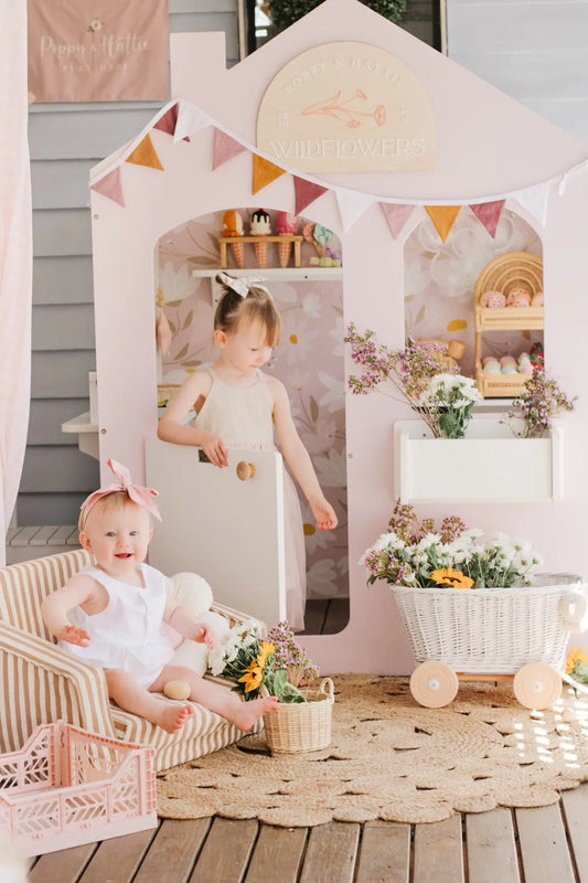 Remi Indoor Cubby House - Hide & Seek Kids - Remi - Indoor - Cubby - Pink