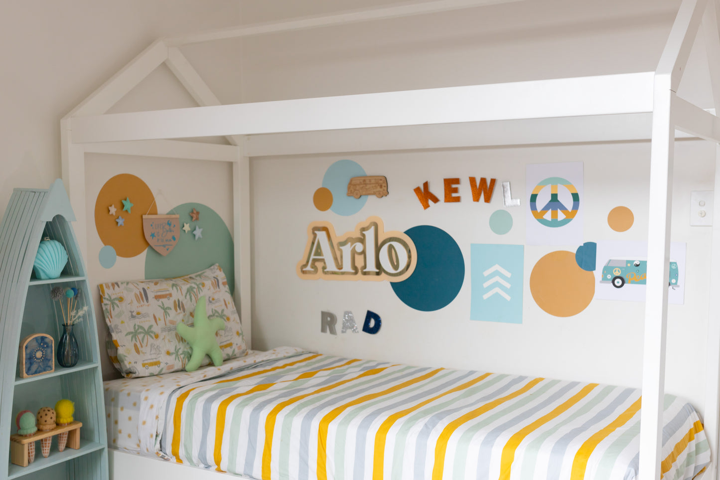 Cubby House Kids Bed