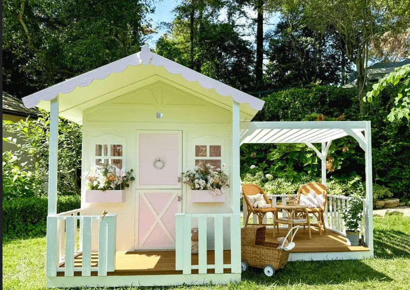 Frankie Grand Playhouse for Kathy Hilton – A Stunning Collaboration - Hide & Seek Kids