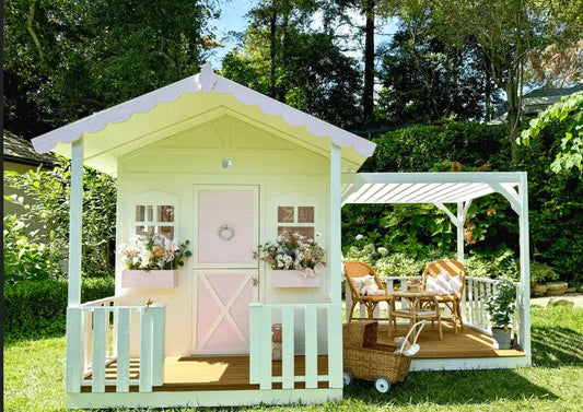 Frankie Grand Playhouse for Kathy Hilton – A Stunning Collaboration - Hide & Seek Kids