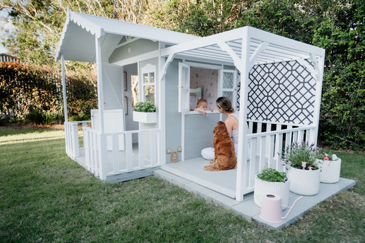 Cubby House setup with Rachel Khawaja