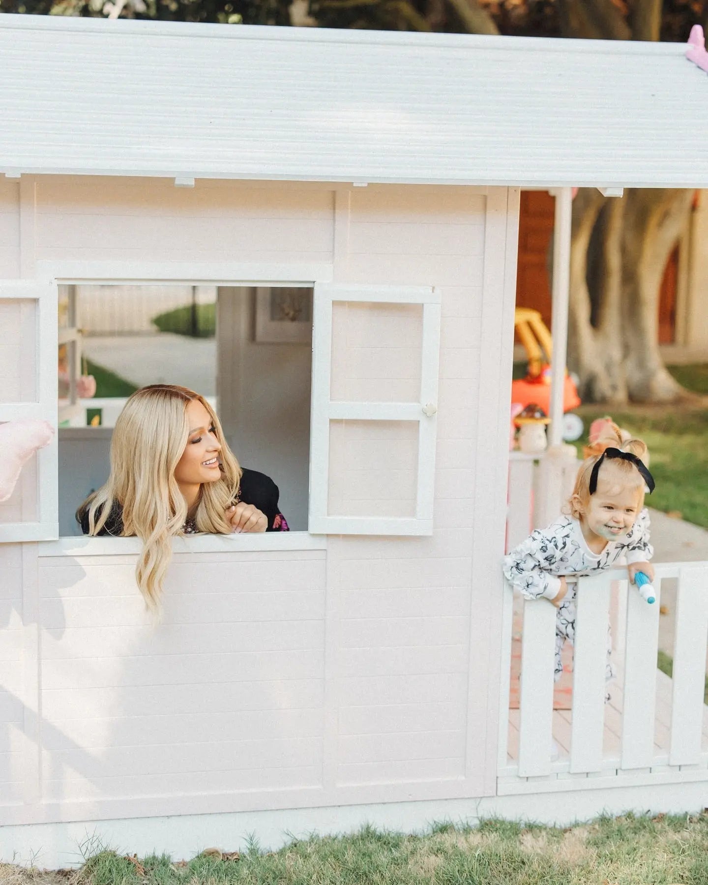 Kids Cubby house by Hide and Seek Kids, setup in backyard
