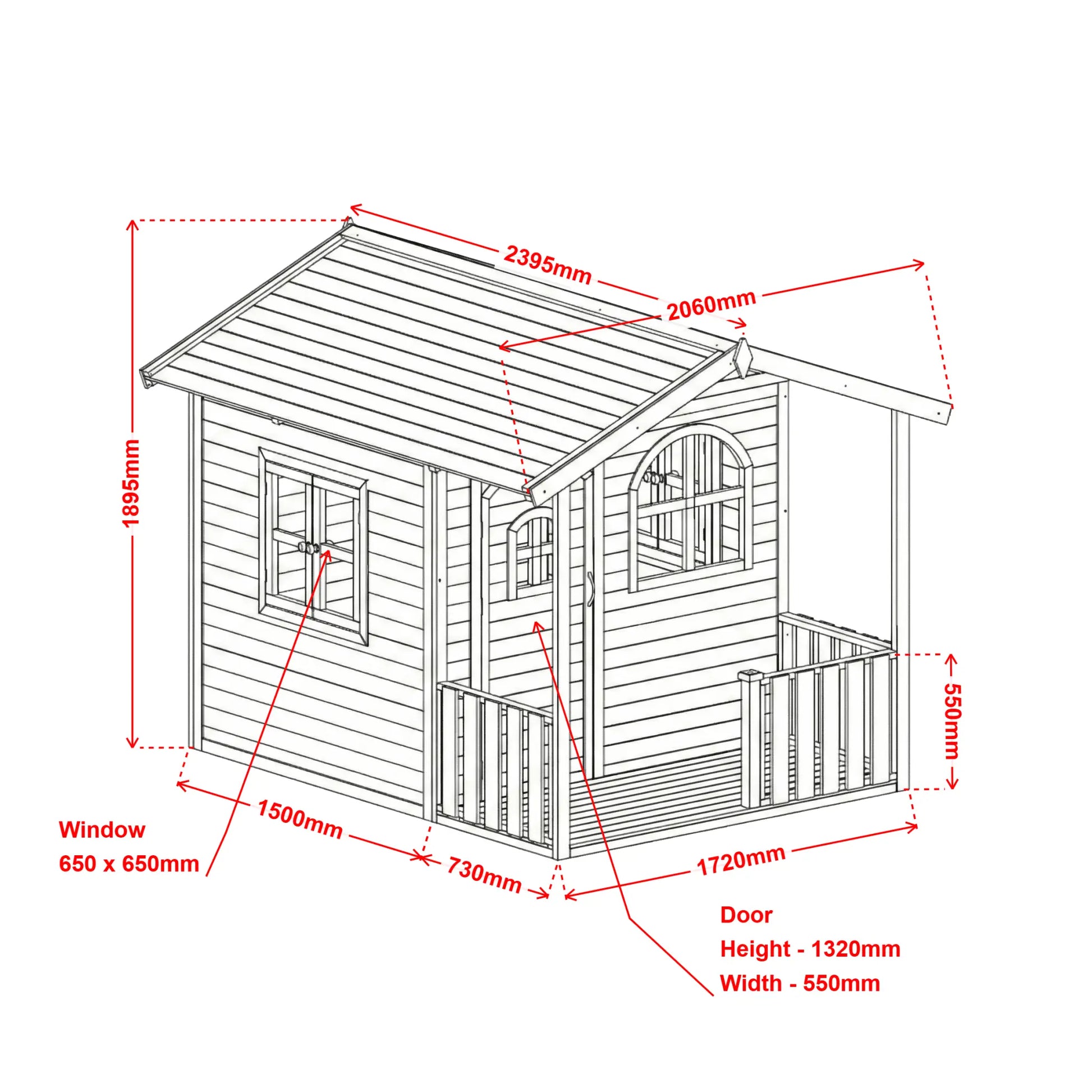 Billie Grand Cubby House - Hide & Seek Kids - Billie_Grand_Cubby - Playhouse