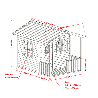 Billie Grand Cubby House - Hide & Seek Kids - Billie_Grand_Cubby - Playhouse