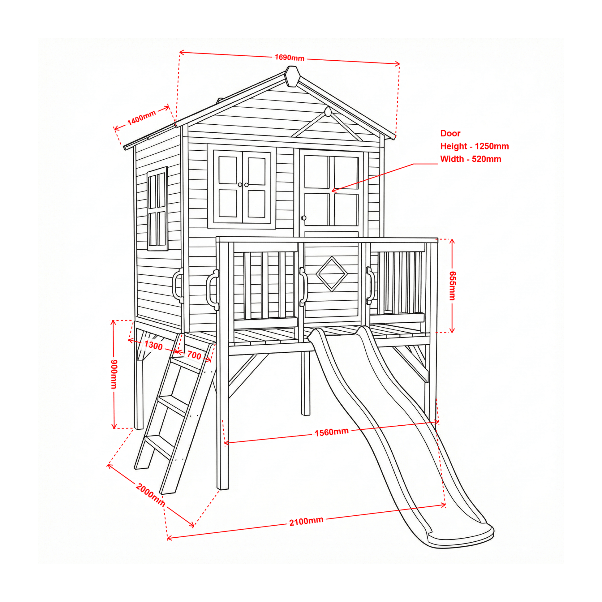 Charlie Cubby House - Hide & Seek Kids - Charlie_Cubby_Bundle - Playhouse