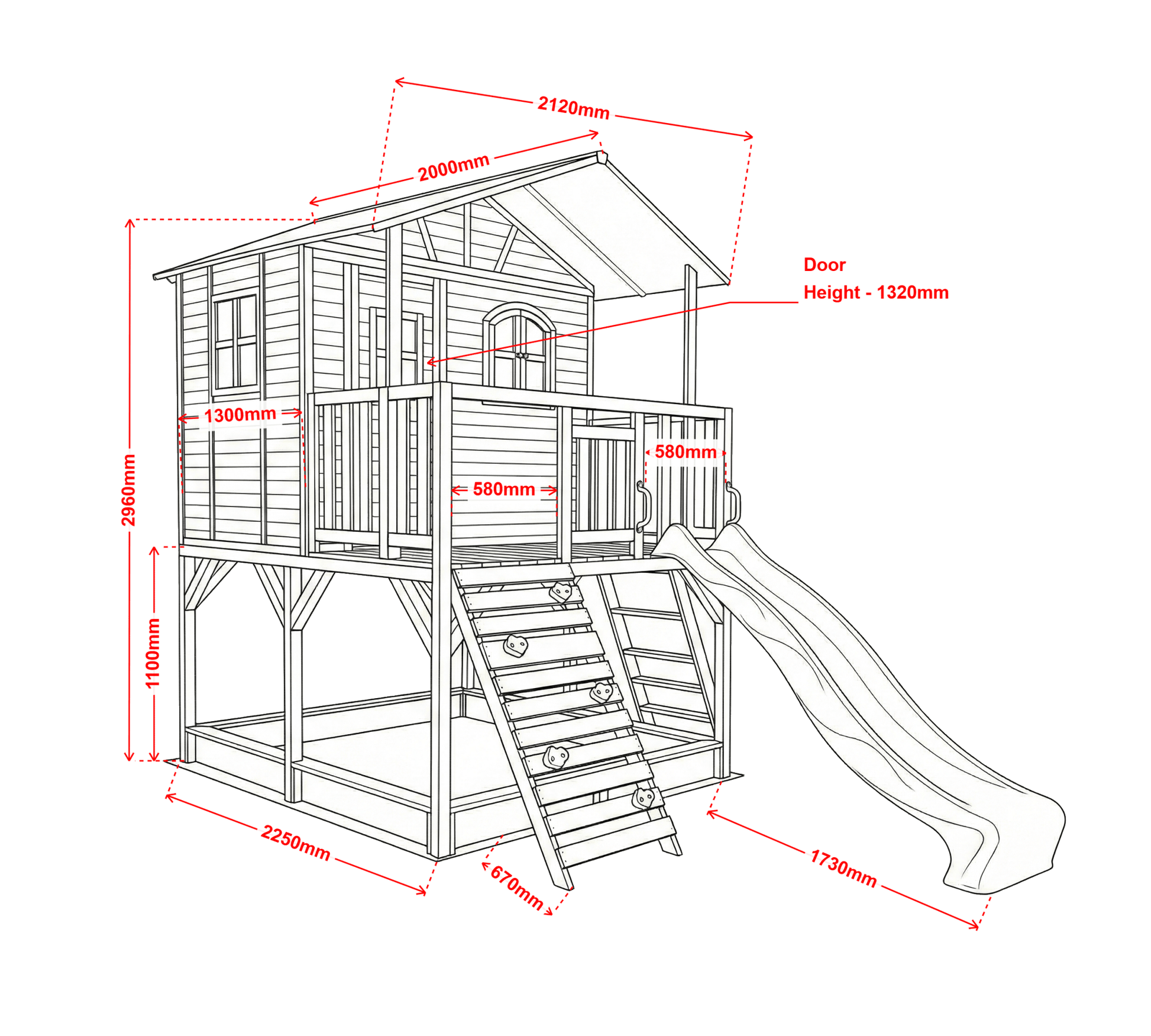 Marlie Cubby House - Hide & Seek Kids - Marlie_Cubby_Bundle - Playhouse