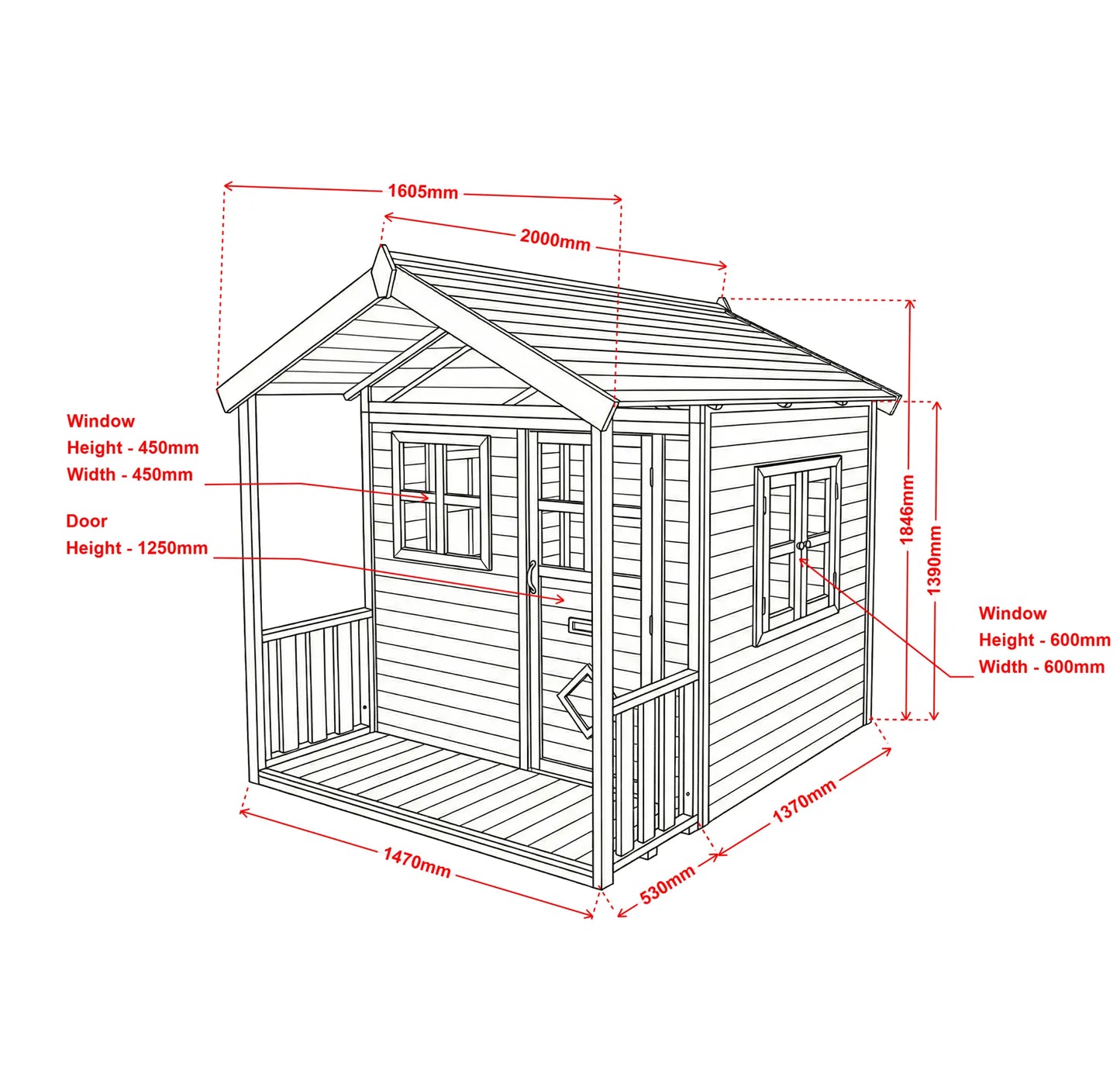 Millie Cubby House - Hide & Seek Kids - Millie_Cubby - Playhouse