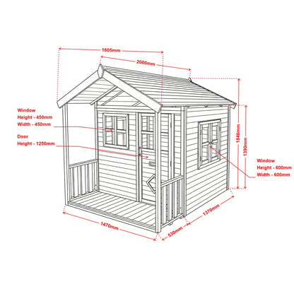 Millie Cubby House - Hide & Seek Kids - Millie_Cubby - Playhouse