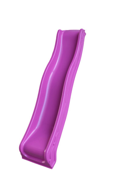Wavy Plastic Slide - Hide & Seek Kids - 2.2m_magenta - Playhouse Accessories