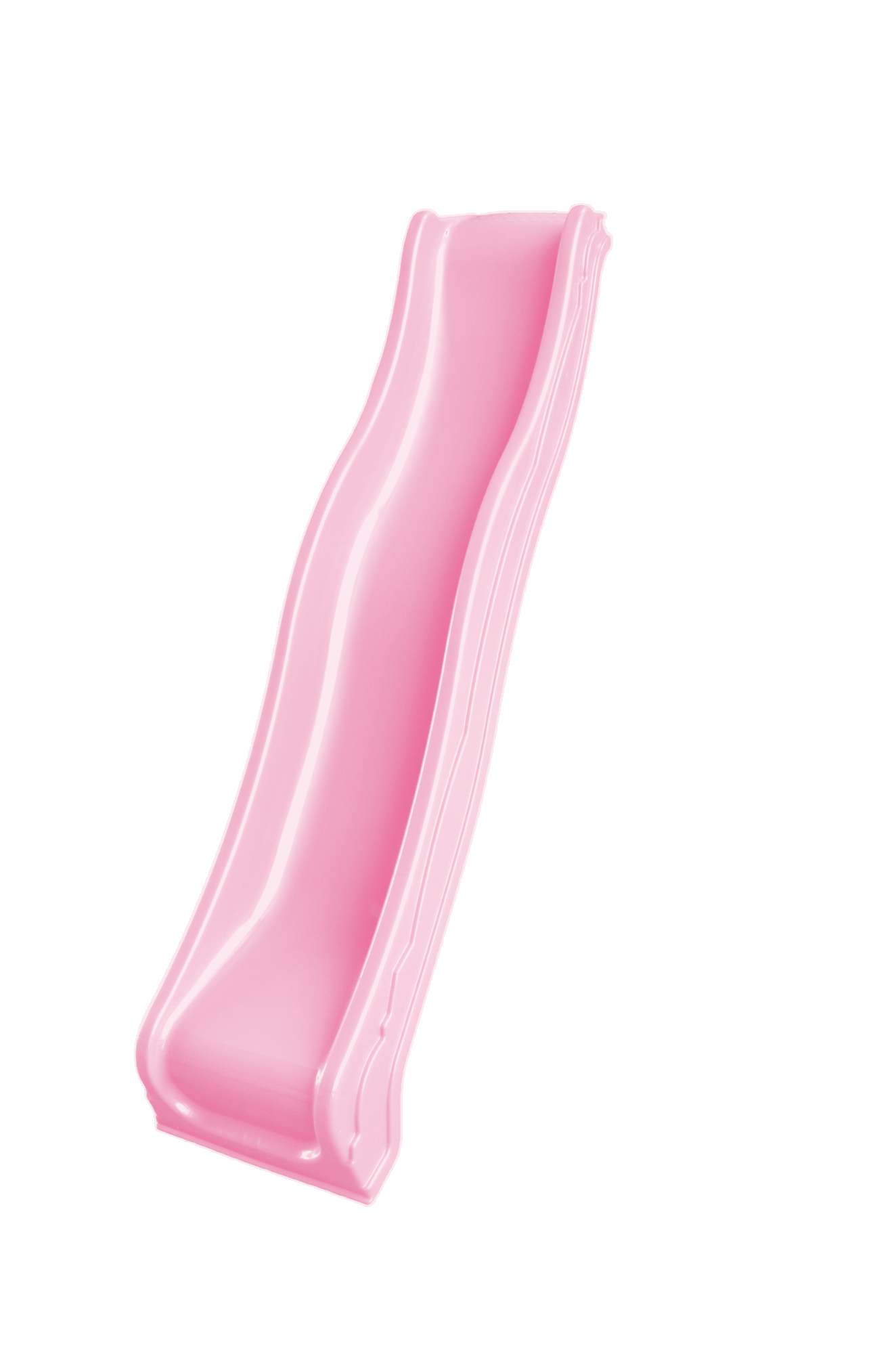 Wavy Plastic Slide - Hide & Seek Kids - 2.2m_pink - Playhouse Accessories
