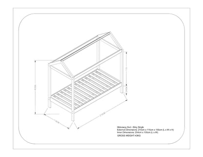 Hideaway Kids Bed - Hide & Seek Kids - Hideaway - SNG - Natural