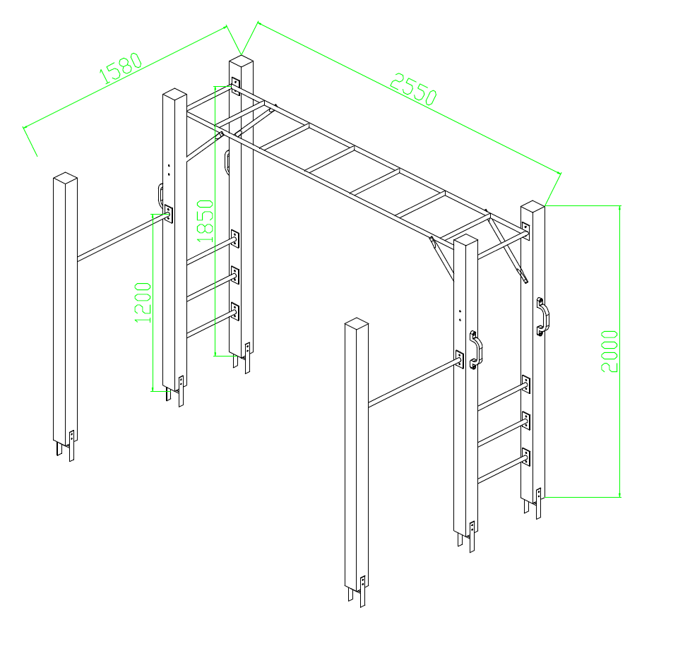 Monkey Bars - Hide & Seek Kids