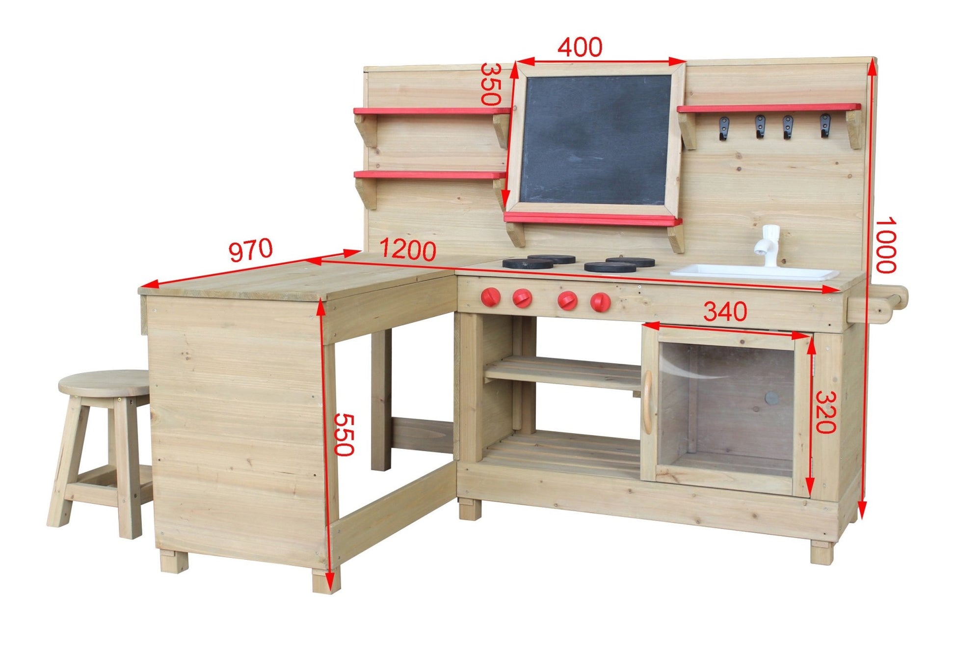 Mud Kitchen - Daisy - Hide & Seek Kids - Daisy - Mud - Kitchen