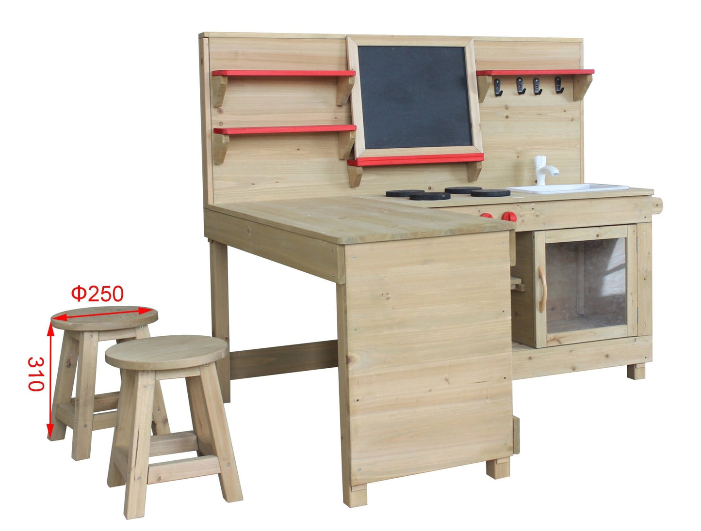 Mud Kitchen - Daisy - Hide & Seek Kids - Daisy - Mud - Kitchen