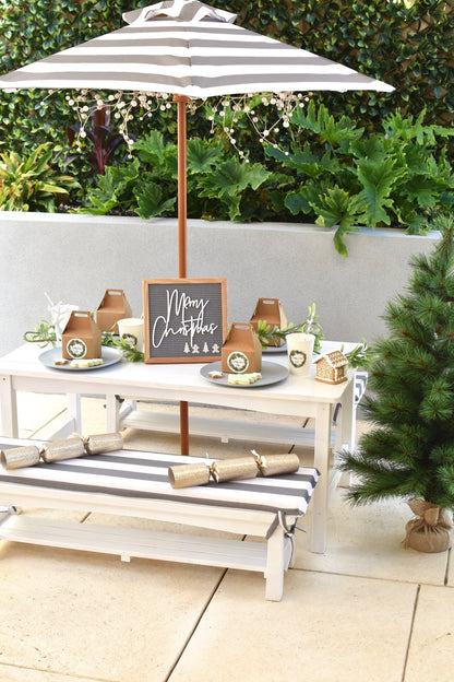 Picnic Bench Set - Hide & Seek Kids - Picnic_Bench_Grey
