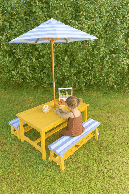 Picnic Bench Set - Hide & Seek Kids - Picnic_Bench_Grey