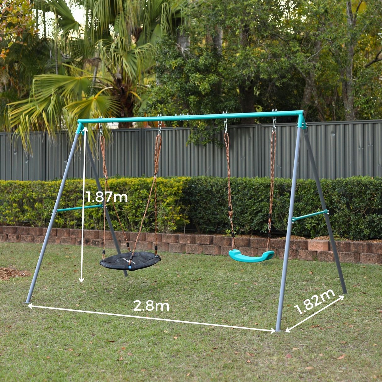 Sunny Swing Set - Hide & Seek Kids