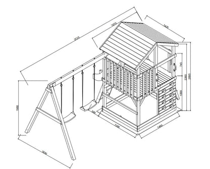 The Matilda Play Set - Hide & Seek Kids