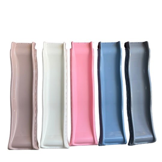 Wavy Plastic Slide - Hide & Seek Kids - 1.8m_pink